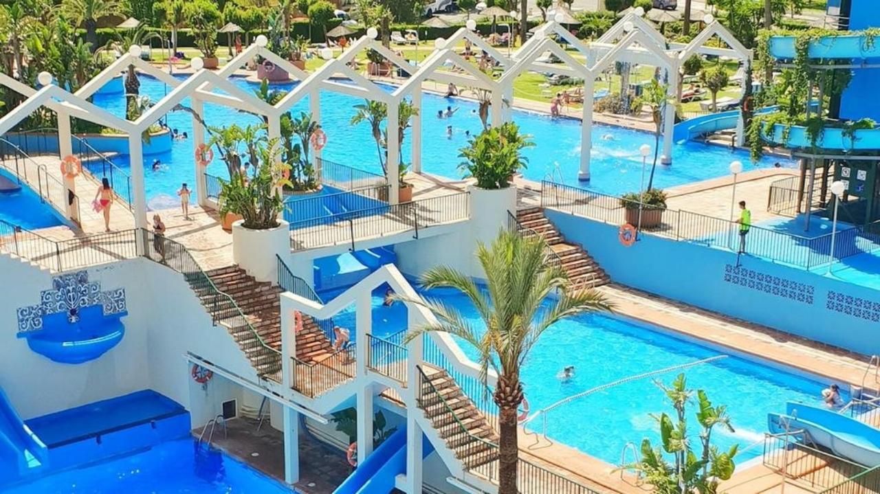 בנאלמדנה "Vive Benal Beach" Estudio 2501, Vistas Al Mar Y Parque Acuatico מראה חיצוני תמונה